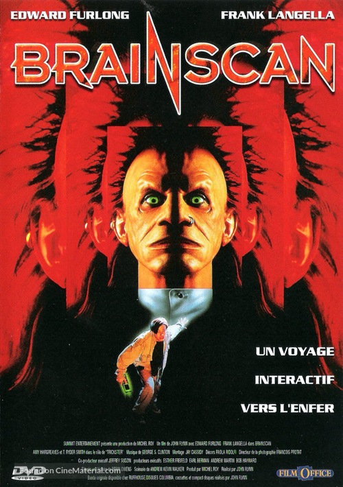 Brainscan - French DVD movie cover