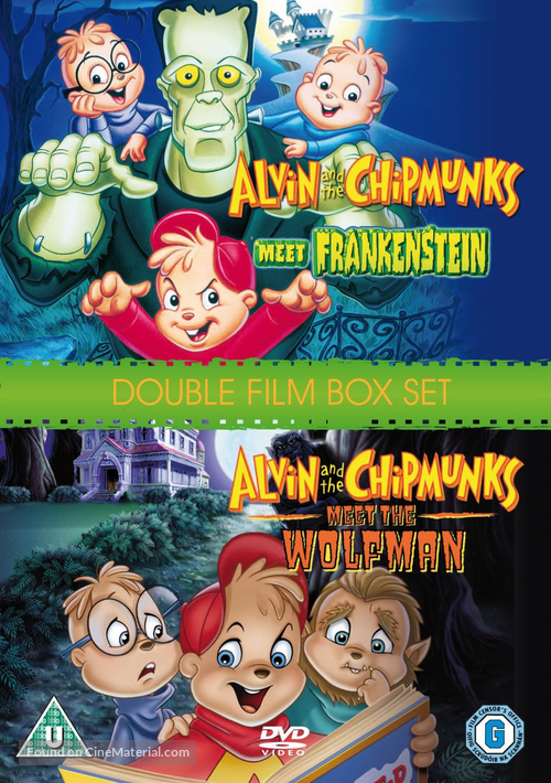 Alvin and the Chipmunks Meet the Wolfman - British DVD movie cover