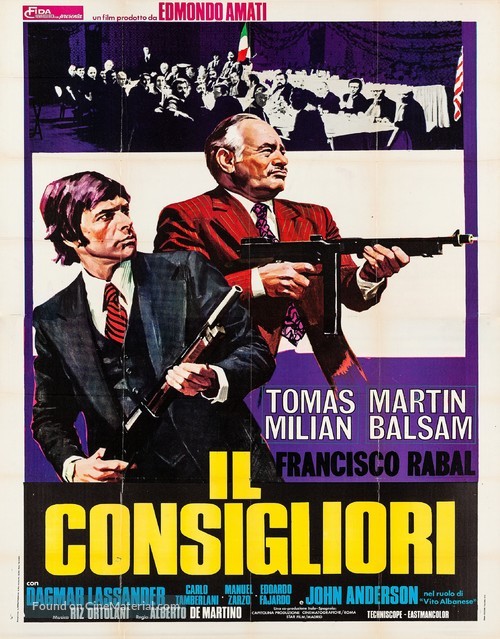 Il consigliori - Italian Movie Poster