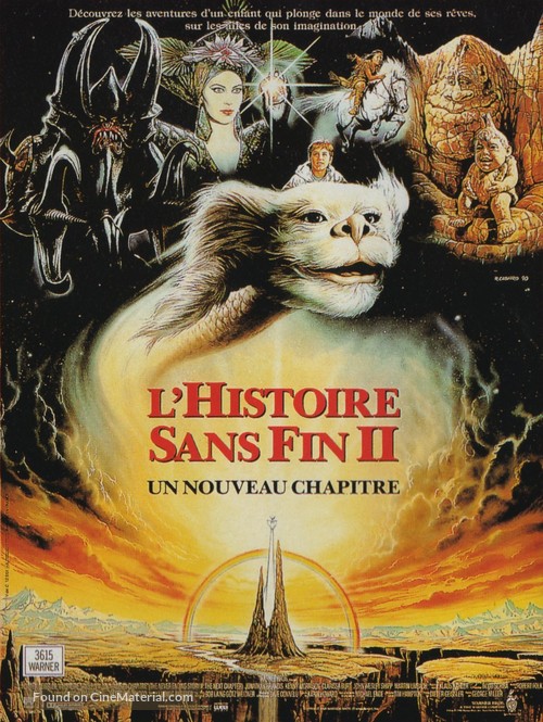 The NeverEnding Story II: The Next Chapter - French Movie Poster