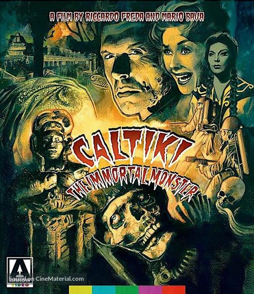 Caltiki - il mostro immortale - British Movie Cover