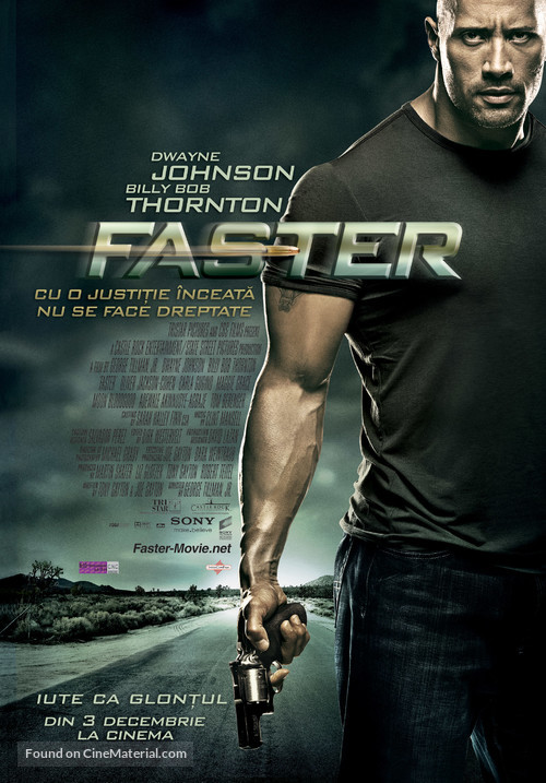 Faster - Romanian Movie Poster