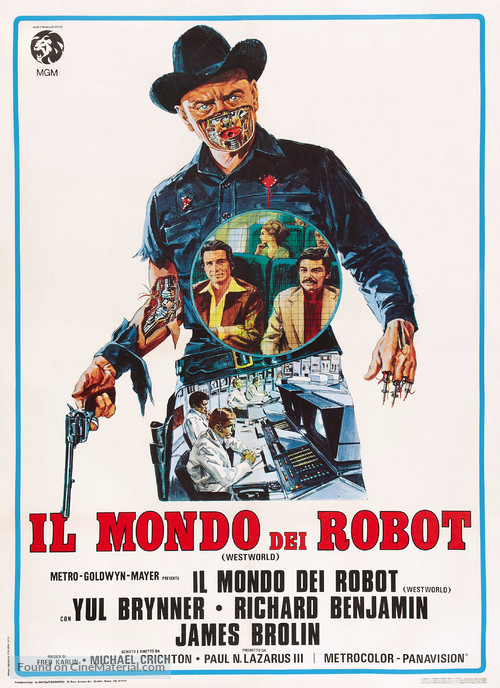 Westworld - Italian Theatrical movie poster