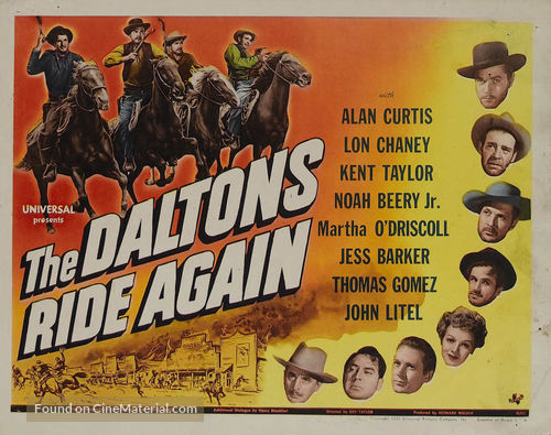 The Daltons Ride Again - Movie Poster
