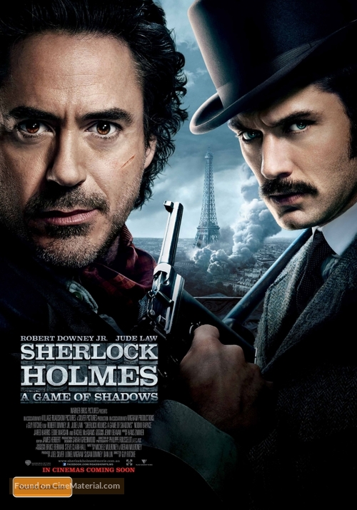 Sherlock Holmes: A Game of Shadows - Australian Movie Poster