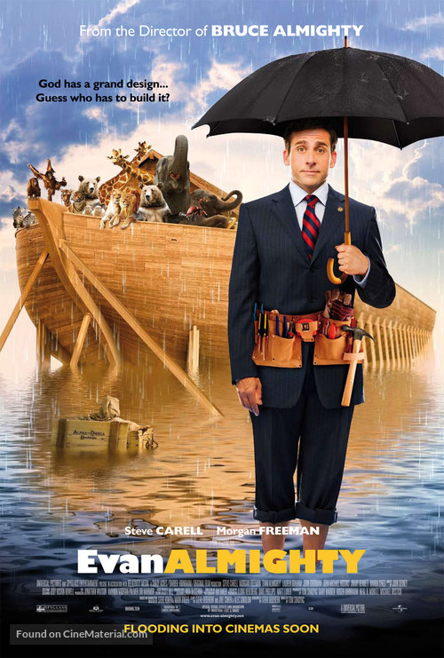 Evan Almighty - British Movie Poster