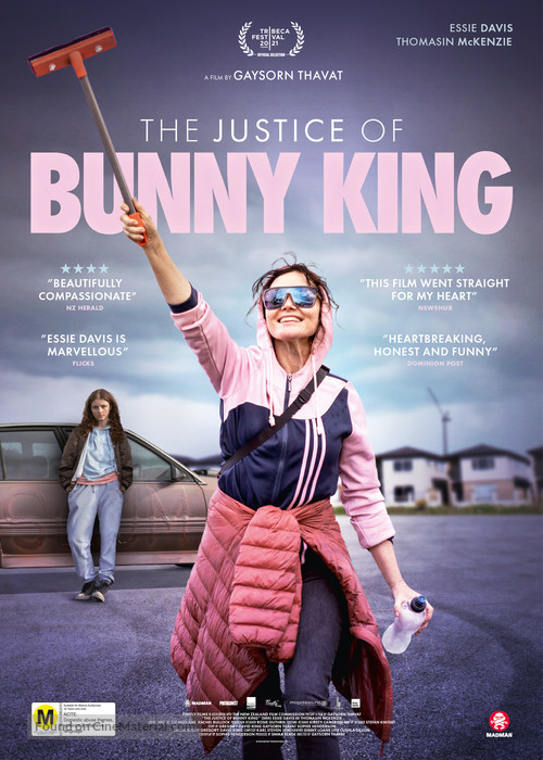The Justice of Bunny King - New Zealand Movie Poster