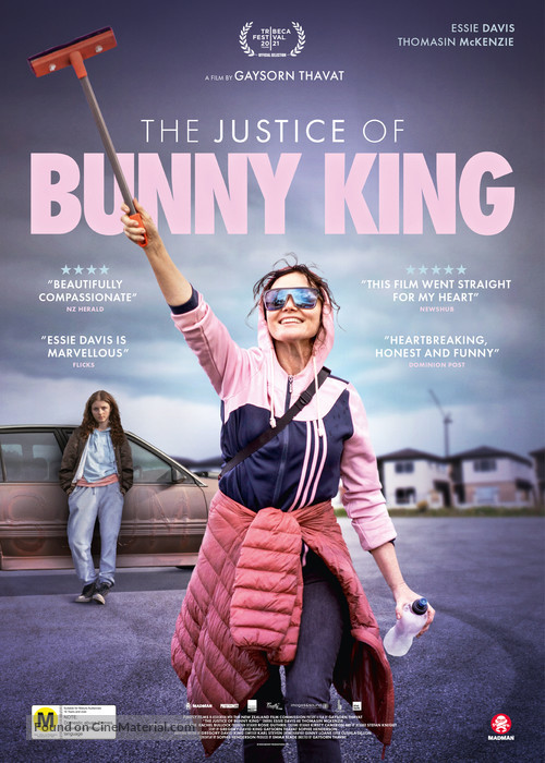 The Justice of Bunny King - New Zealand Movie Poster