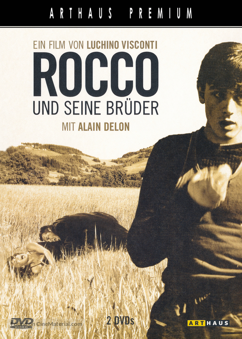 Rocco e i suoi fratelli - German DVD movie cover