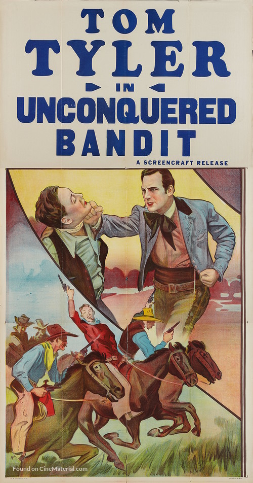 Unconquered Bandit - Movie Poster