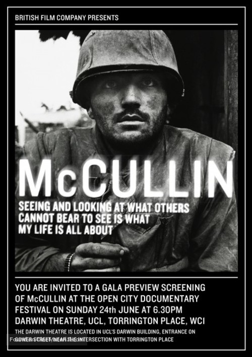 McCullin - British Movie Poster