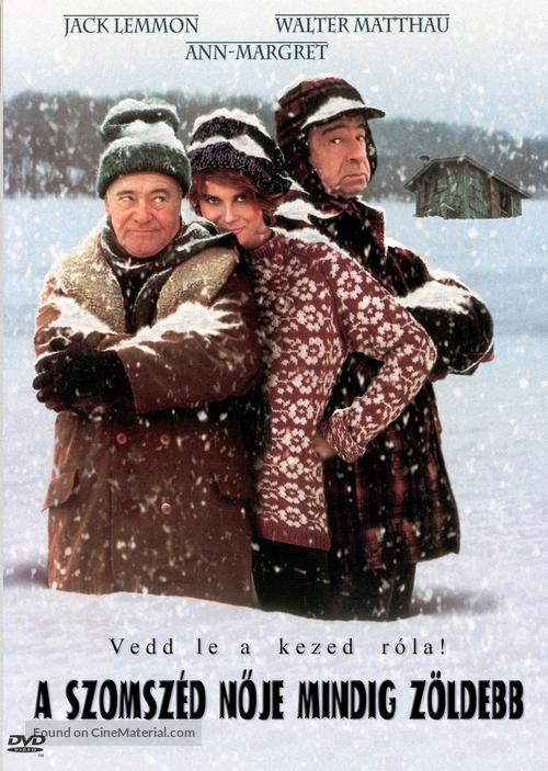 Grumpy Old Men - Hungarian DVD movie cover