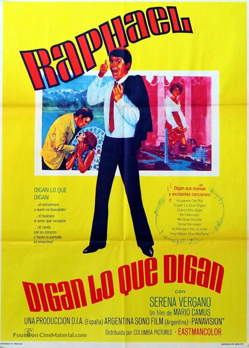 Digan lo que digan - Mexican Movie Poster