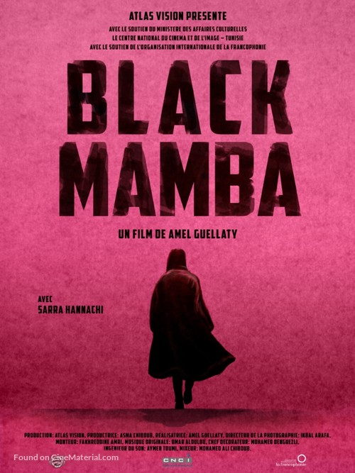 Black Mamba - French Movie Poster