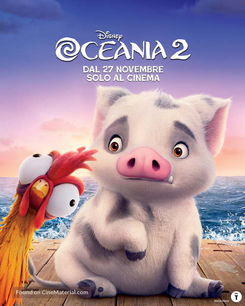 Moana 2 - Italian Movie Poster