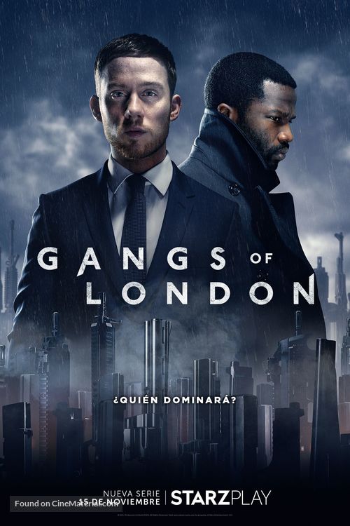 &quot;Gangs of London&quot; - Spanish Movie Poster