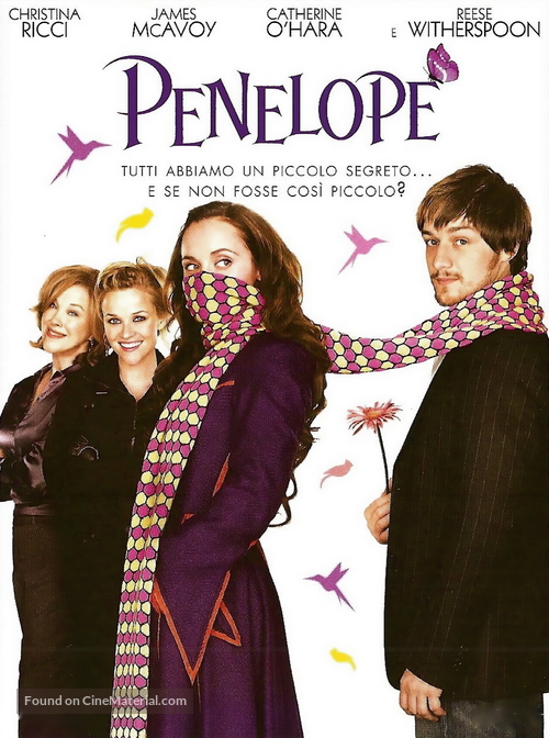 Penelope - Italian DVD movie cover