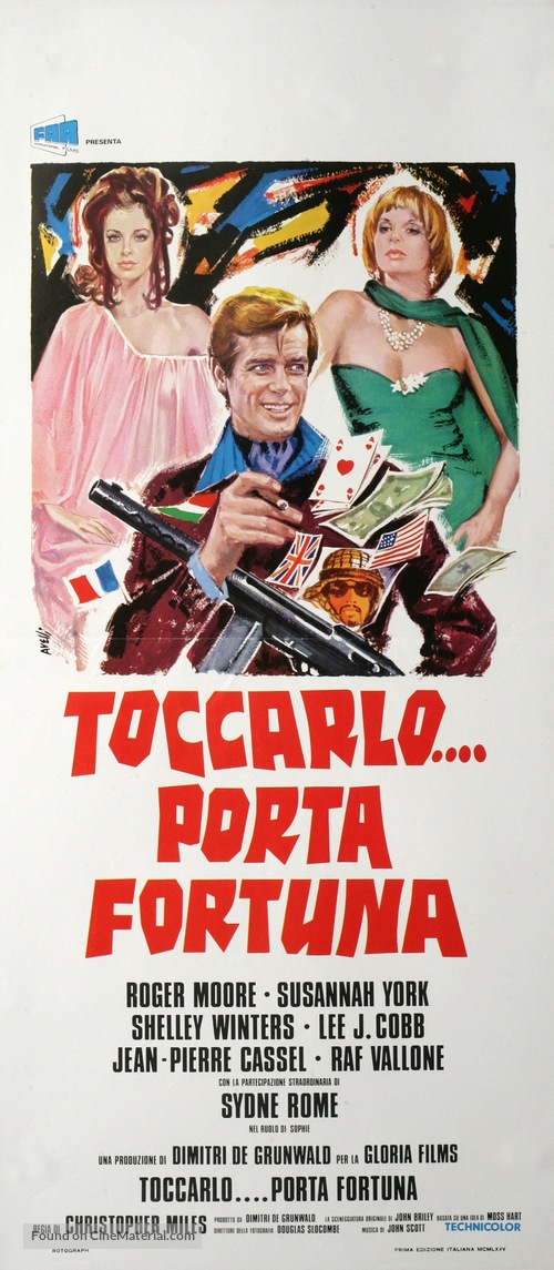 That Lucky Touch - Italian Movie Poster