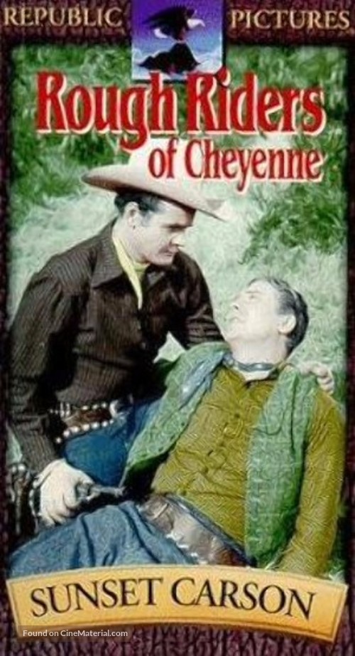 Rough Riders of Cheyenne - VHS movie cover