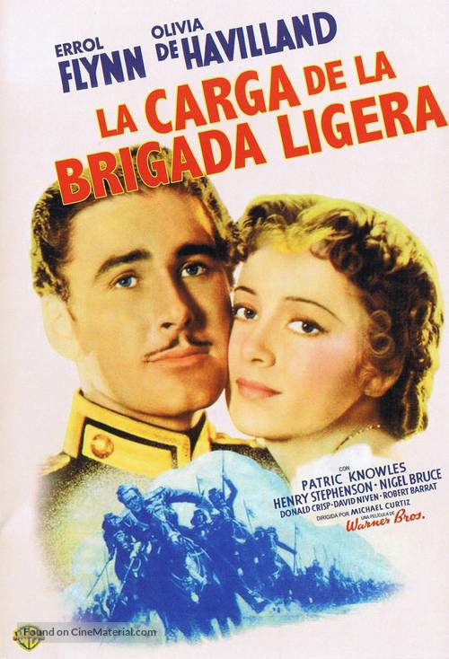 The Charge of the Light Brigade - Spanish DVD movie cover