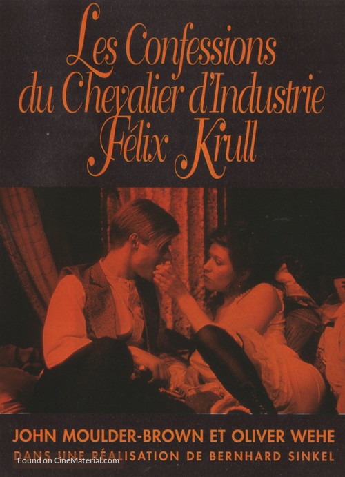 &quot;Bekenntnisse des Hochstaplers Felix Krull&quot; - French Movie Cover