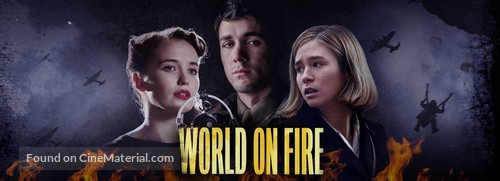 &quot;World On Fire&quot; - British Movie Poster