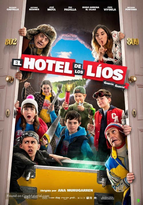 El hotel de los l&iacute;os - Spanish Movie Poster