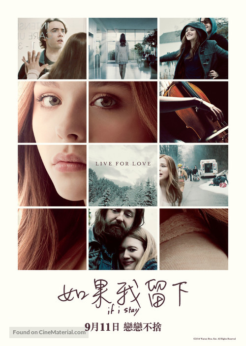 If I Stay - Hong Kong Movie Poster