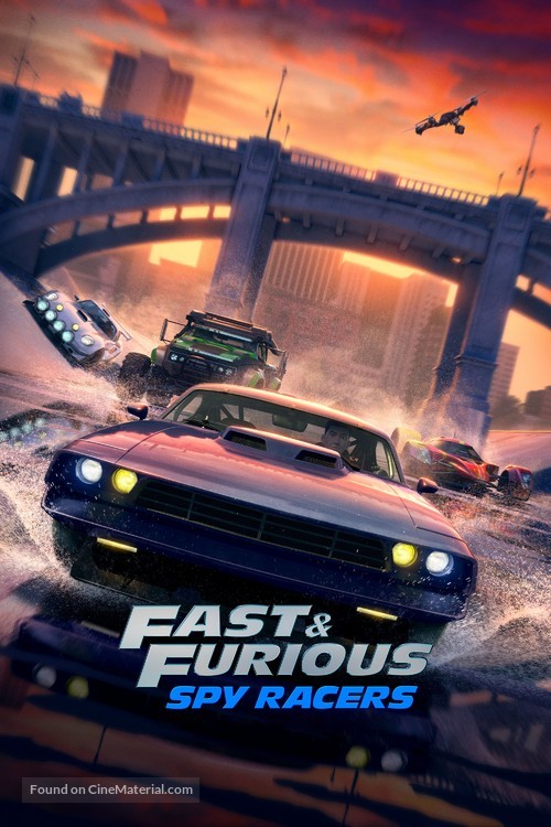 &quot;Fast &amp; Furious: Spy Racers&quot; - Video on demand movie cover