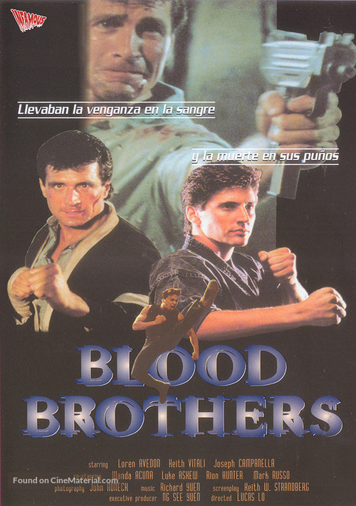 No Retreat, No Surrender 3: Blood Brothers - Brazilian Movie Cover