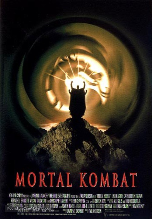 Mortal Kombat - Theatrical movie poster