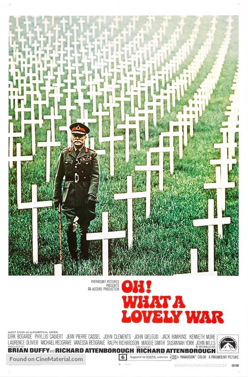 Oh! What a Lovely War - Movie Poster