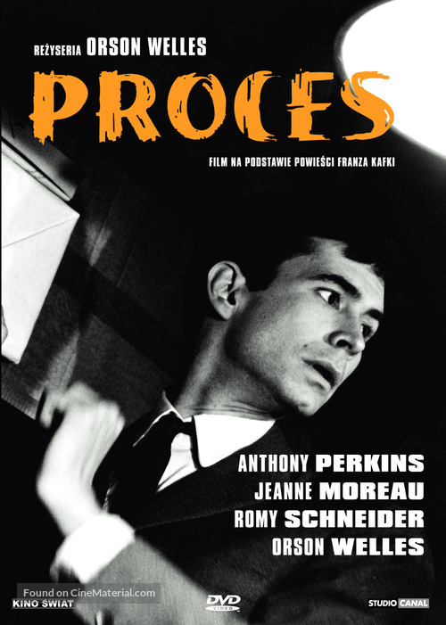 Le proc&egrave;s - Polish DVD movie cover