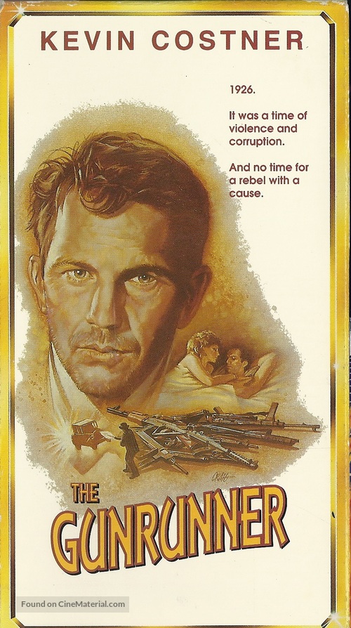 The Gunrunner - Australian VHS movie cover
