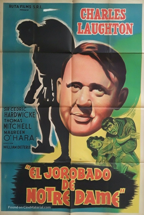 The Hunchback of Notre Dame - Argentinian Re-release movie poster