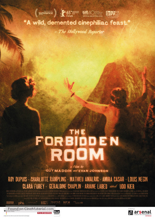 The Forbidden Room - German Movie Poster