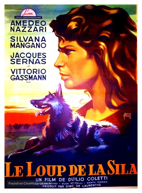 Lupo della Sila, Il - French Movie Poster