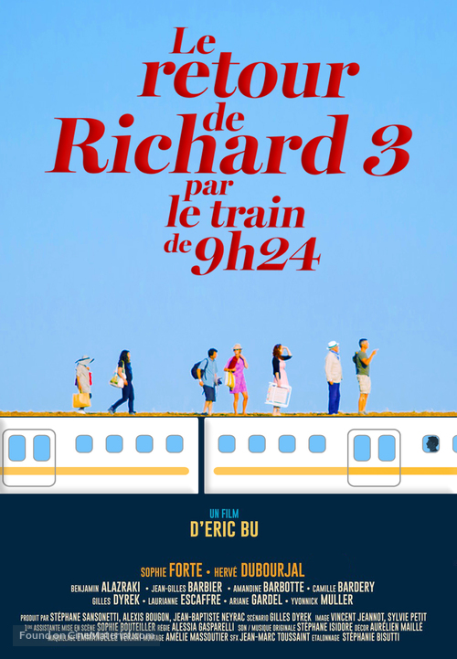 Le retour de Richard 3 par le train de 9h24 - French Movie Poster