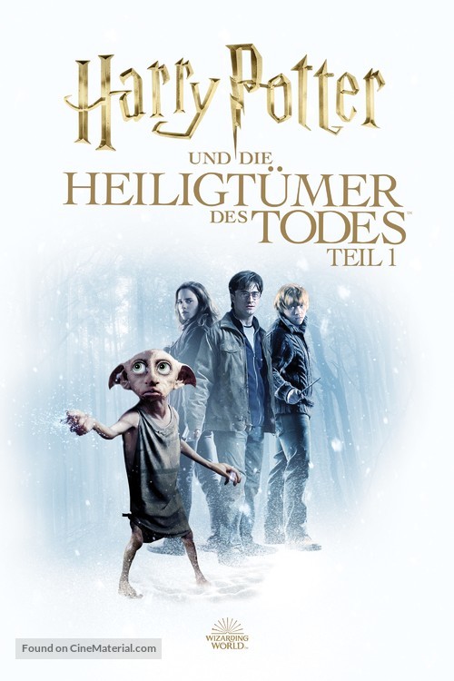 Harry Potter and the Deathly Hallows: Part I - German Video on demand movie cover