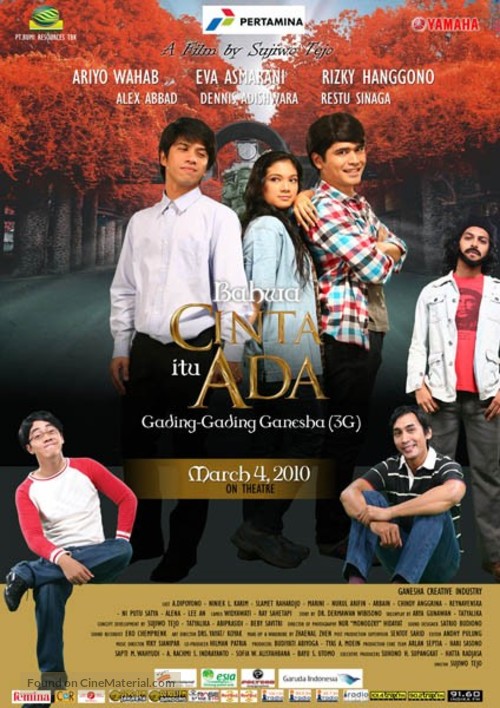 Bahwa cinta itu ada - Indonesian Movie Poster