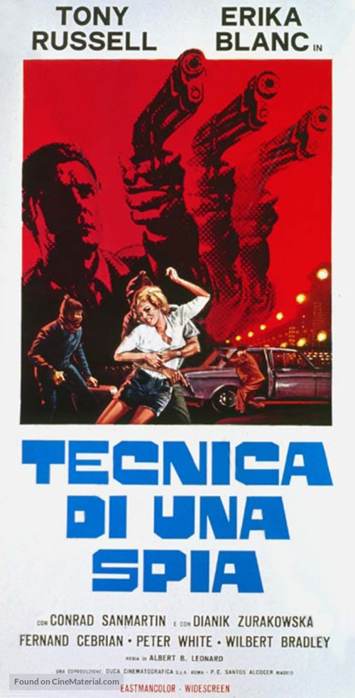 Tecnica di una spia - Italian Movie Poster