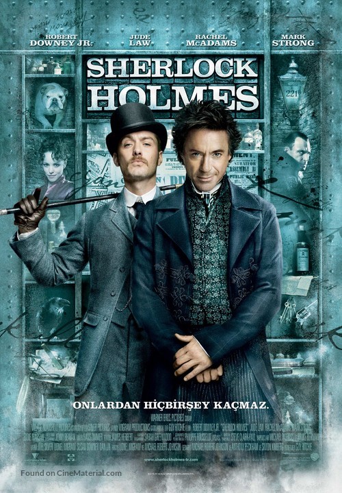 Sherlock Holmes - Turkish Movie Poster