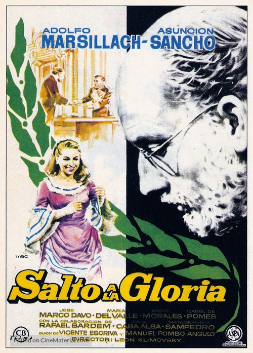 Salto a la gloria - Spanish Movie Poster