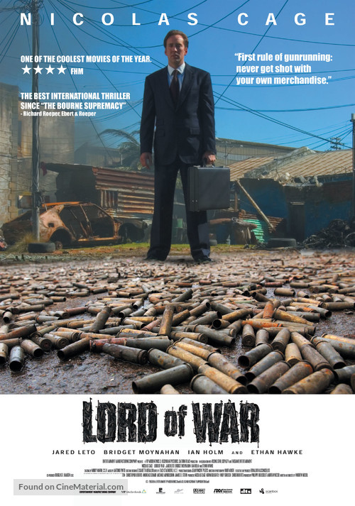 Lord of War - Swedish Movie Poster