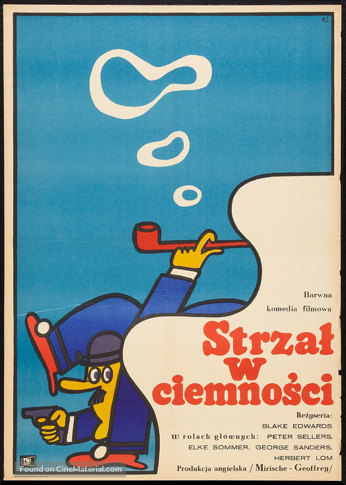 A Shot in the Dark - Polish Movie Poster