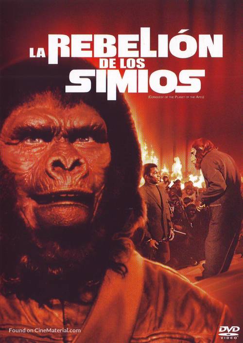 Conquest of the Planet of the Apes - Spanish Movie Cover