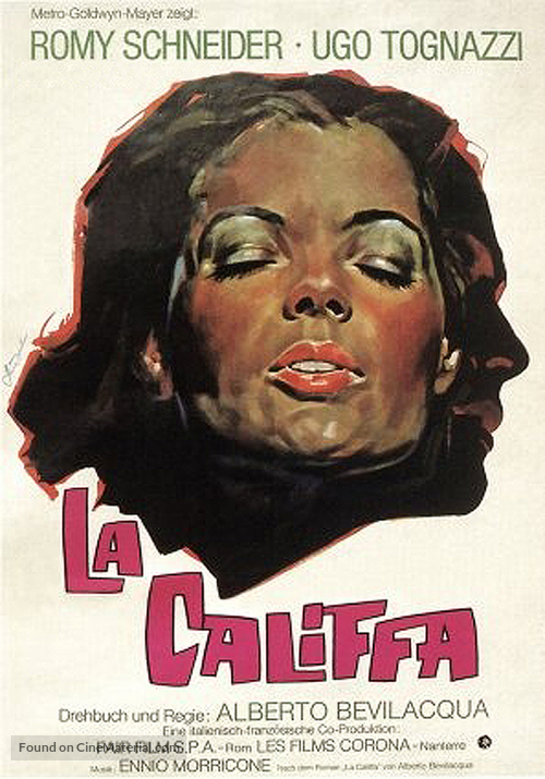 La califfa - German Movie Poster
