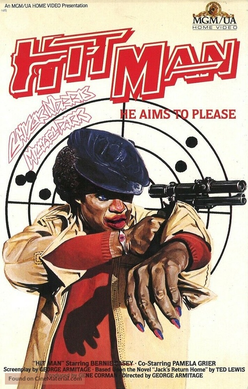 Hit Man - British VHS movie cover