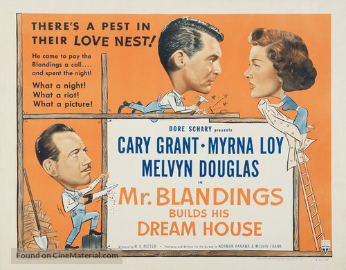 Mr. Blandings Builds His Dream House - Re-release movie poster