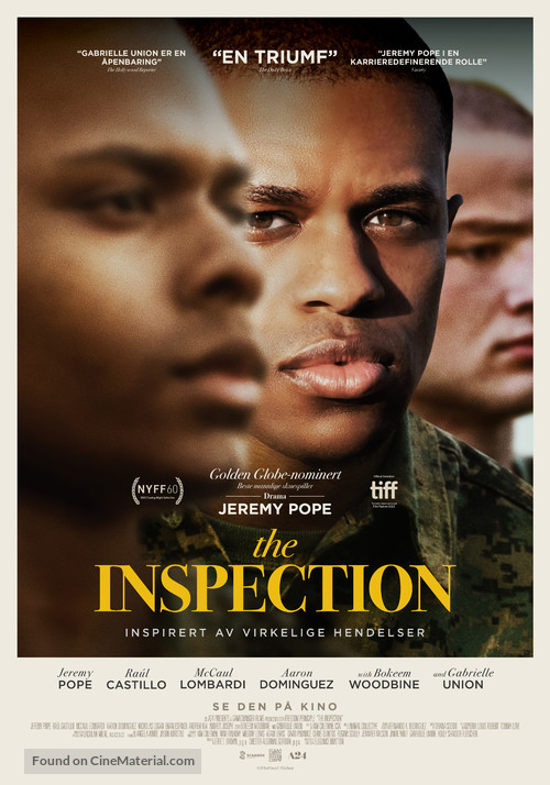 The Inspection - Norwegian Movie Poster